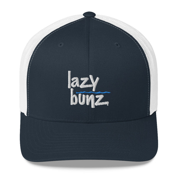 Lazy Bunz Vertical Logo Trucker Cap