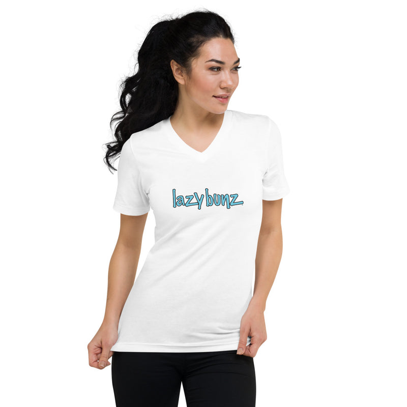 Simple Logo Woman's V-Neck T-Shirt
